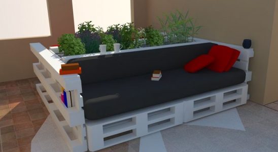 Další paletový nápad! Vyrobte si interiérové ​​čajové posezení 4
